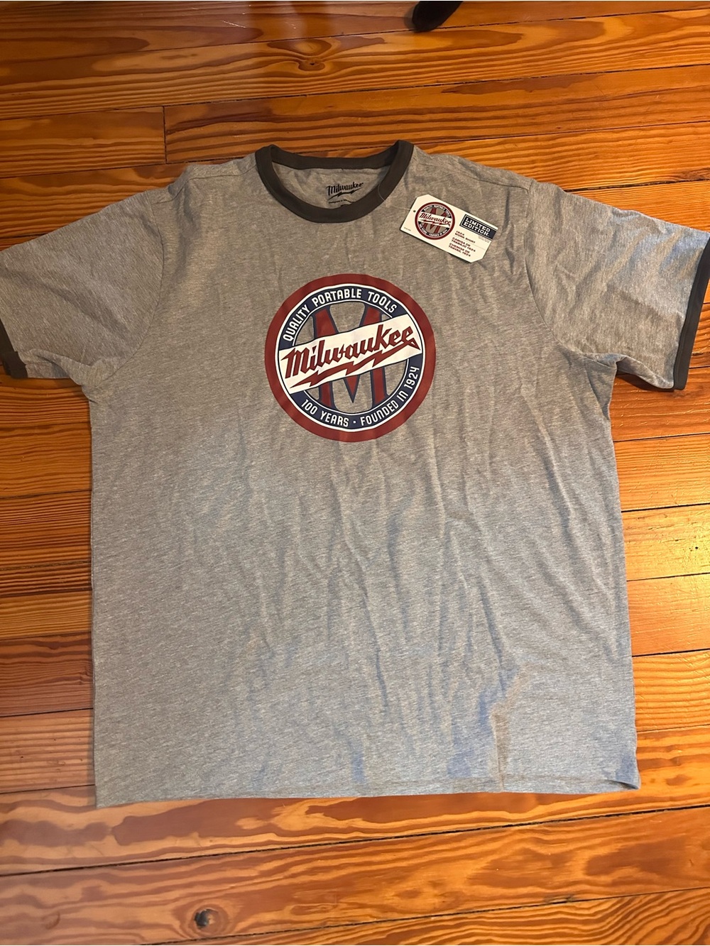 Milwaukee Tools Baseball Style Tshirt